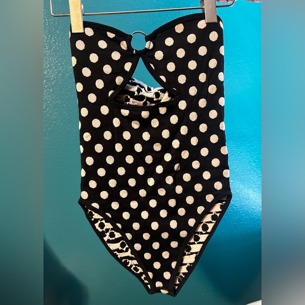 NWT Zara Bodysuit Black and White / Size XS/S - Picture 1 of 5